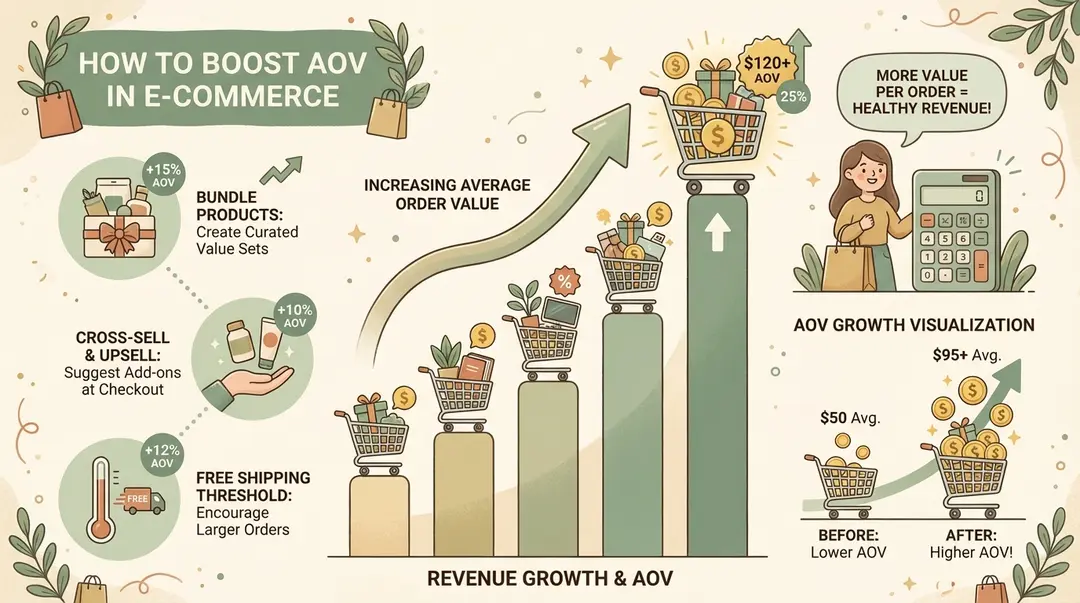 How to Increase Average Order Value on Shopify