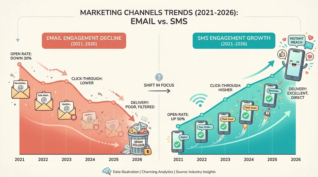 Why Email Abandoned Cart Recovery Is Declining in 2026