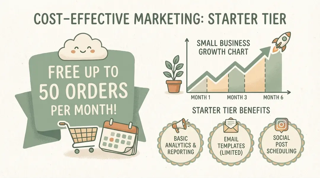 Small business owner scaling their e-commerce store