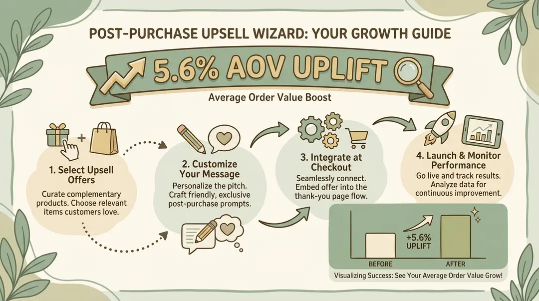 How to Set Up Post-Purchase Upsells in Shopify (Step-by-Step)